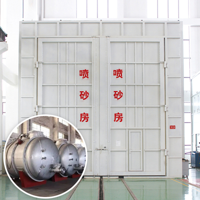 Shot Blasting Room For Steel And Alloy Surface Cleaning